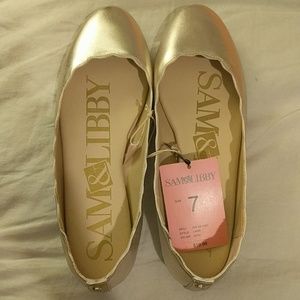 Sam & Libby Gold Flats
